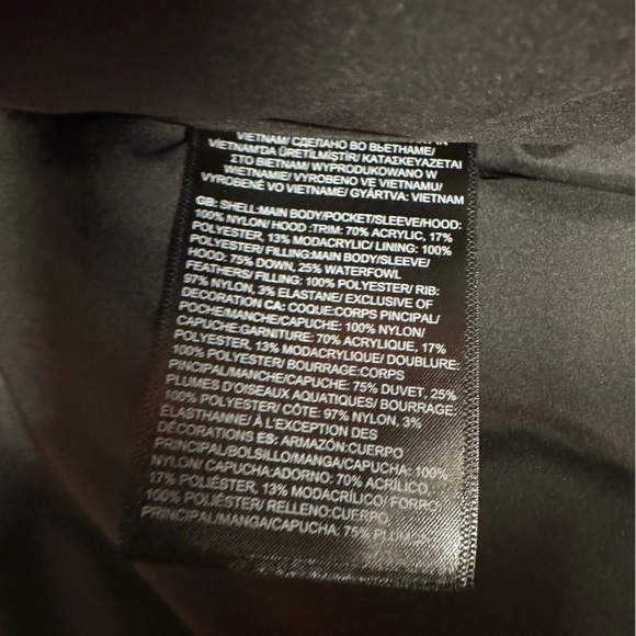 The North Face Men’s Gotham Jacket iii black color 874RGOE - Picture 7 of 9